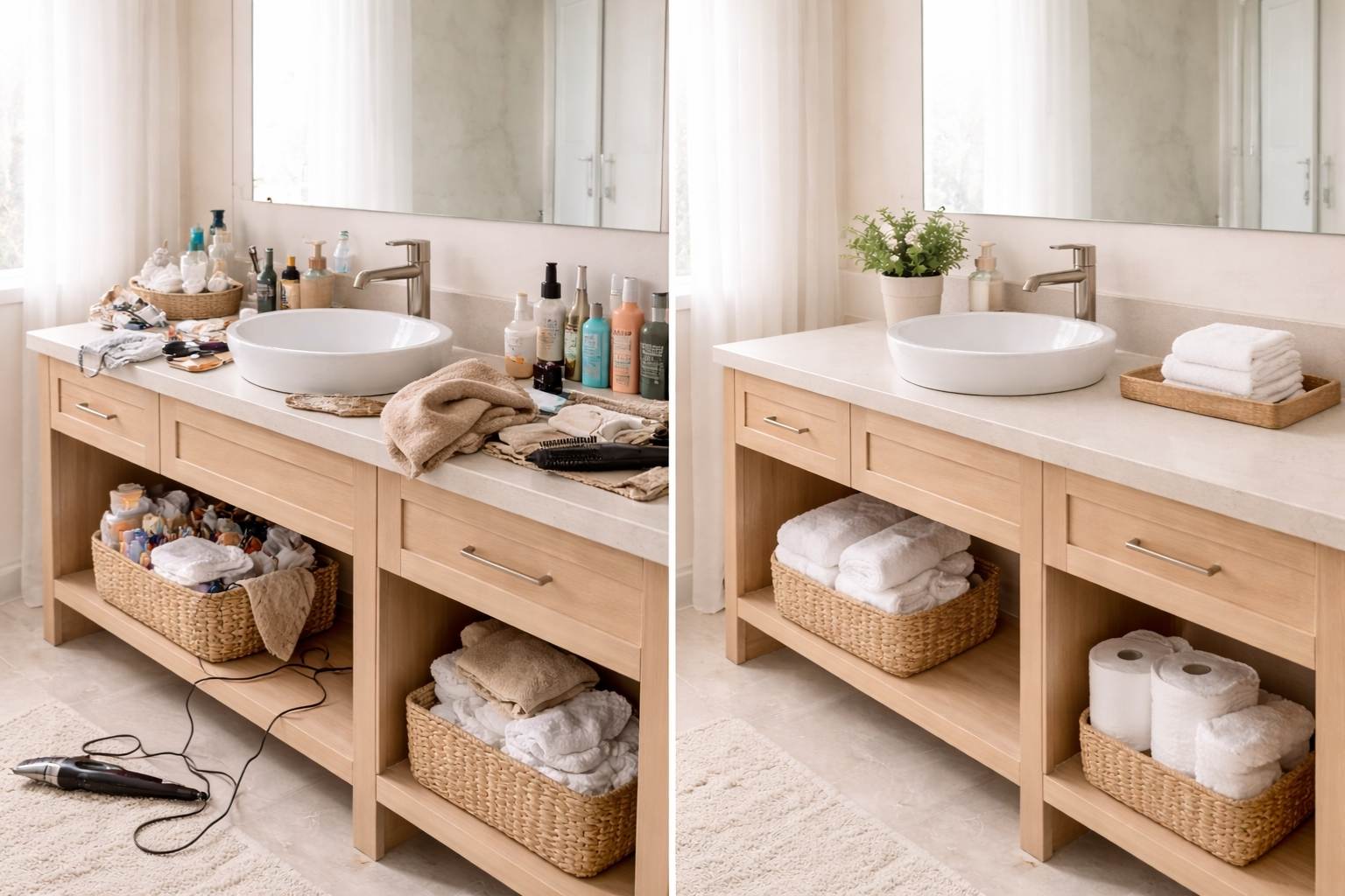 bathroom organization ideas