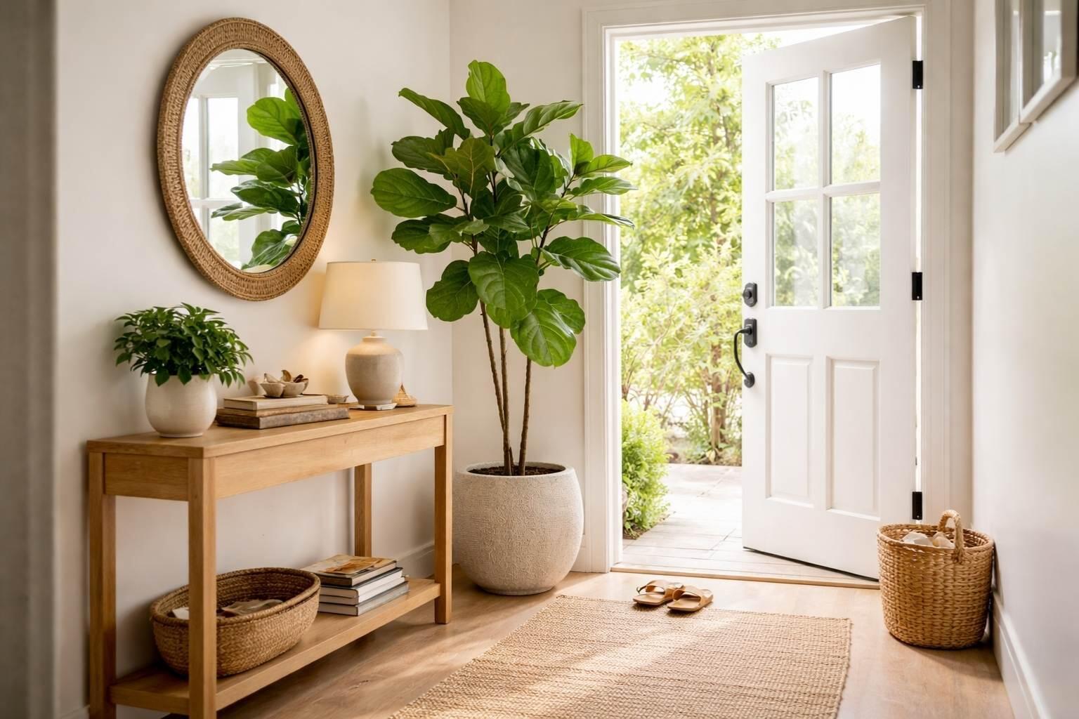 best entryway plants
