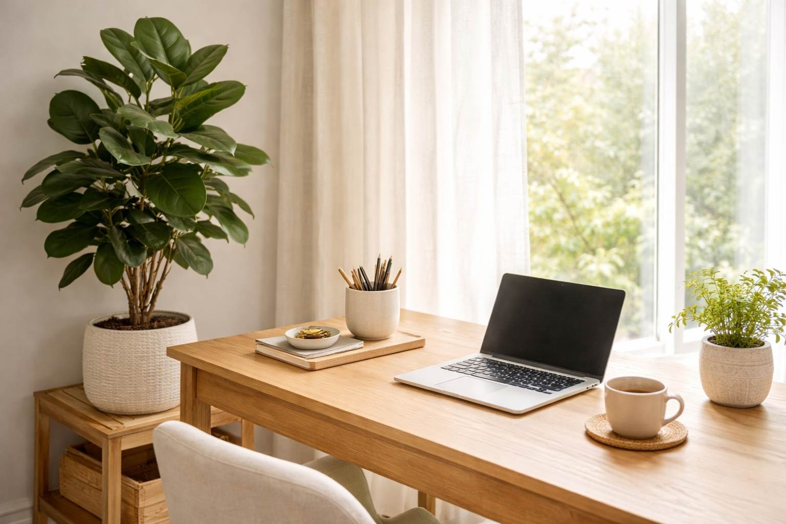 declutter home office
