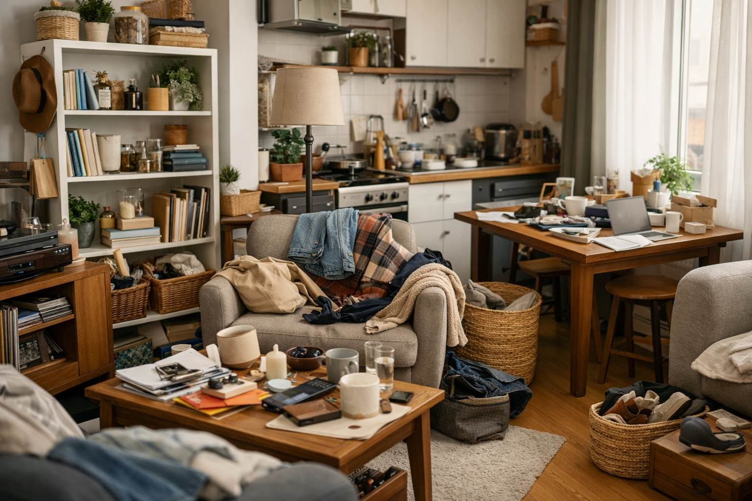 decluttering for energy flow