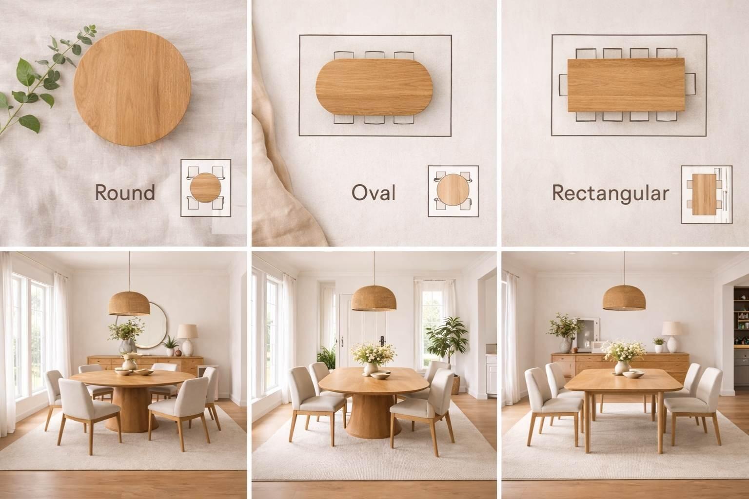 dining table position