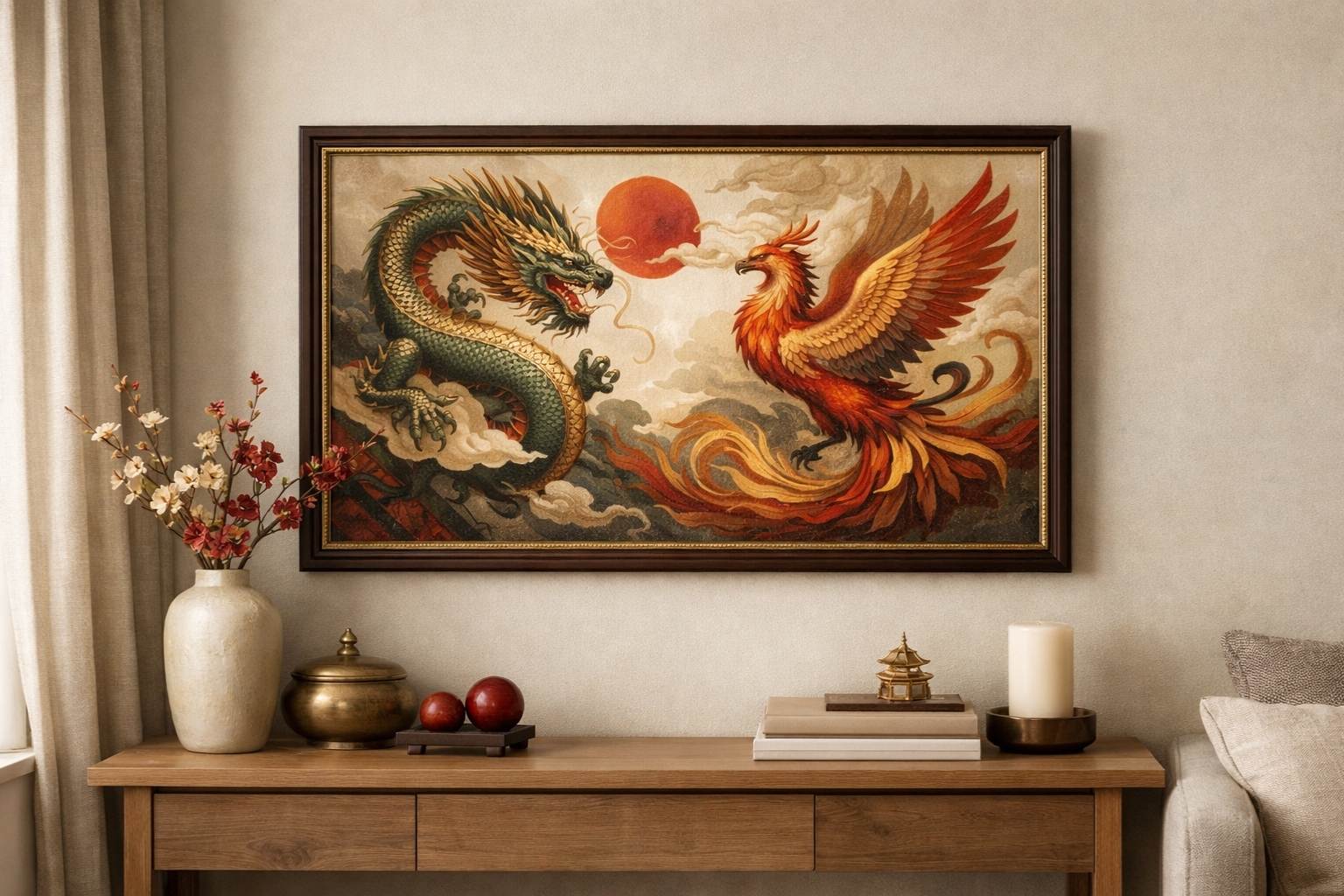 dragon and phoenix feng shui meaning