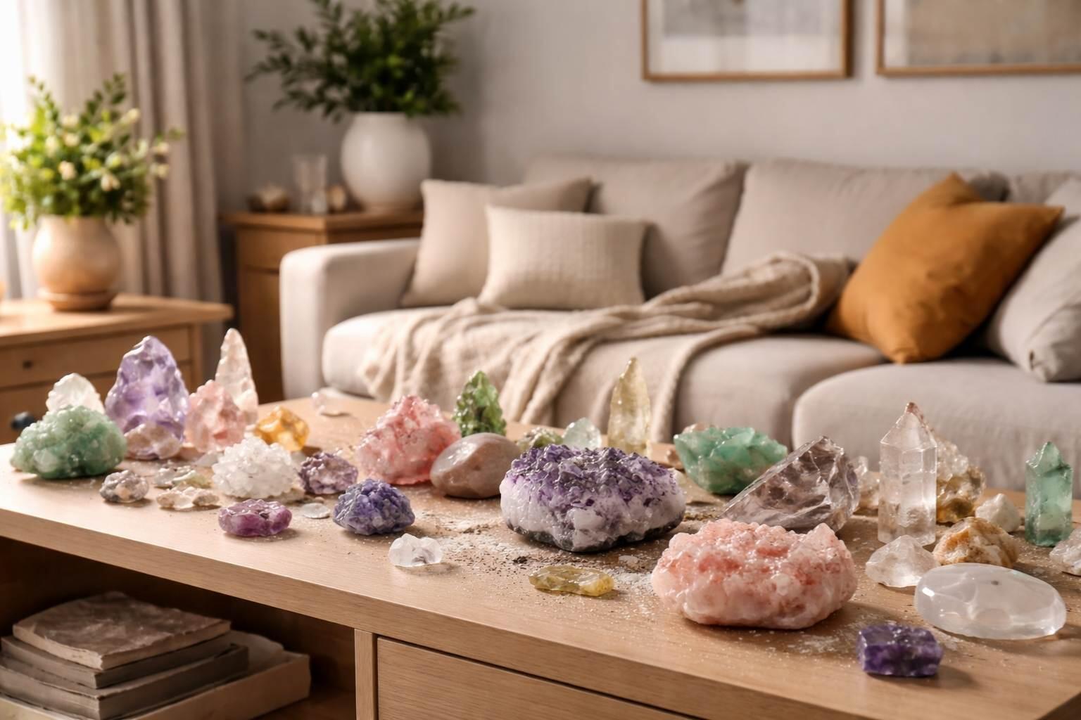 feng shui crystal placement