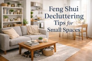 feng shui decluttering tips for small spaces