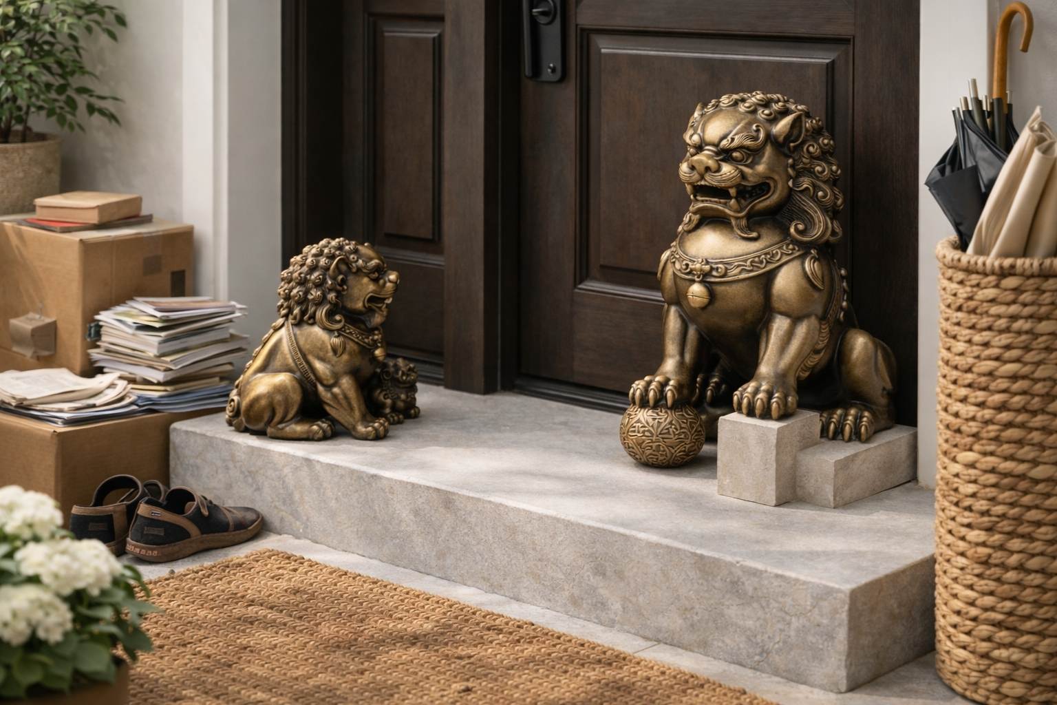 feng shui entryway symbols