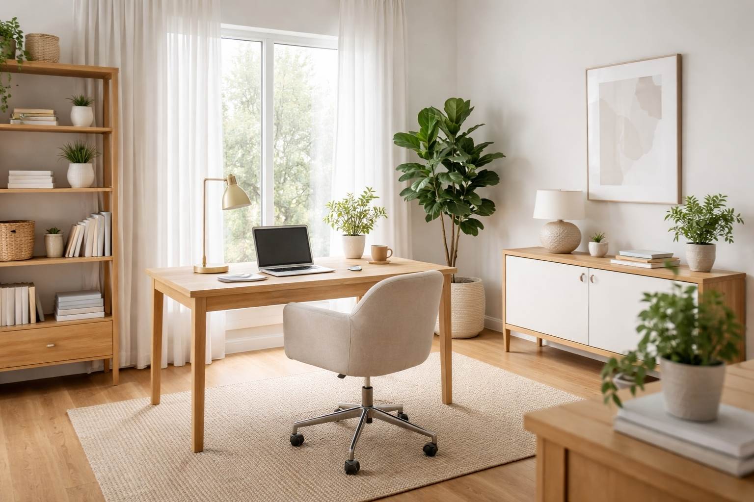 feng shui home office layout