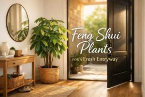feng shui plants for entryway