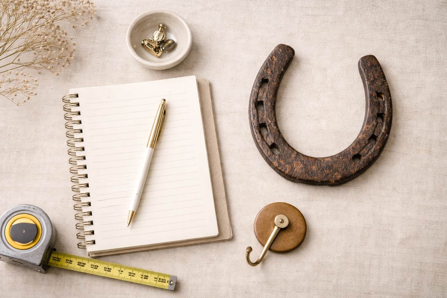 how to display a horseshoe