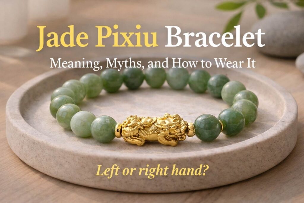 jade pixiu bracelet