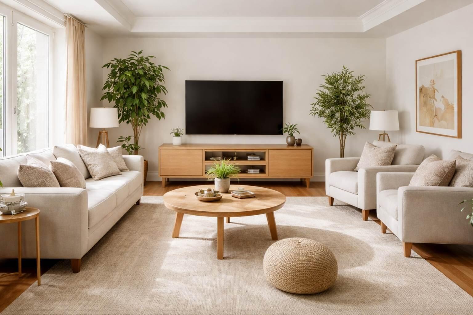 living room energy flow feng shui