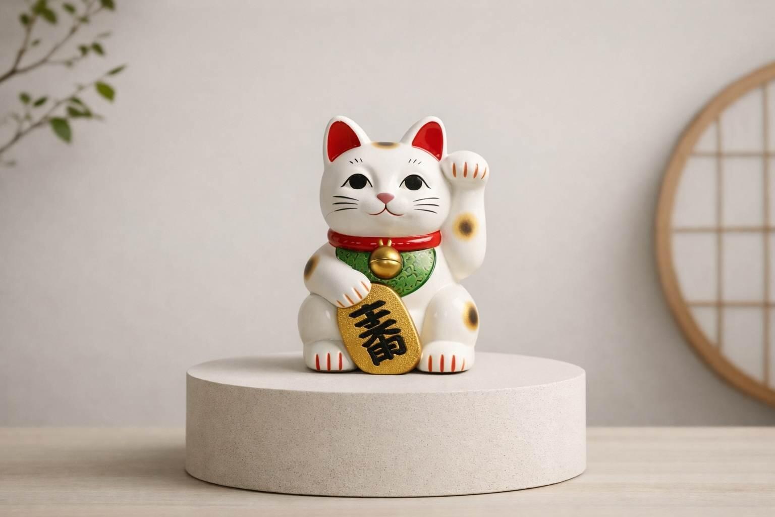 lucky cat feng shui