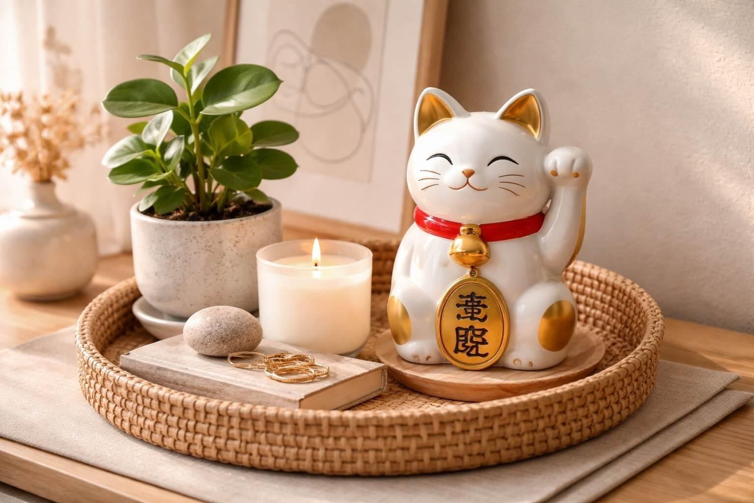 lucky cat for wealth