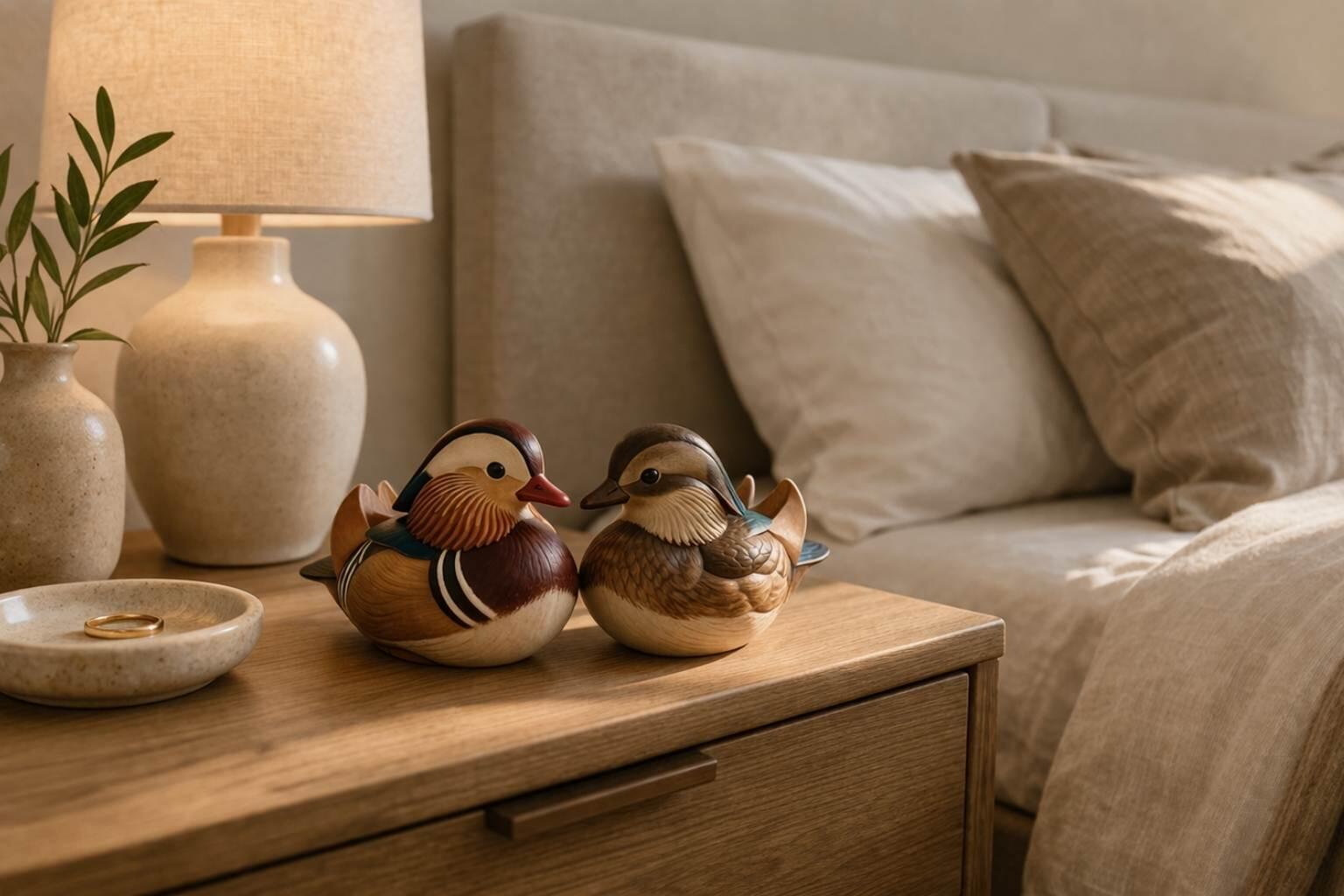 mandarin ducks placement