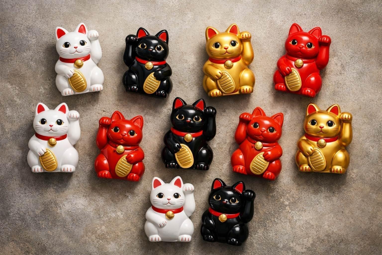 maneki neko colors