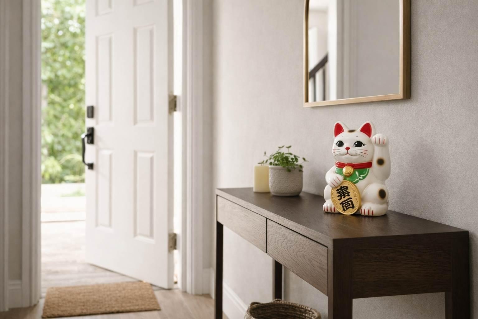 maneki neko placement