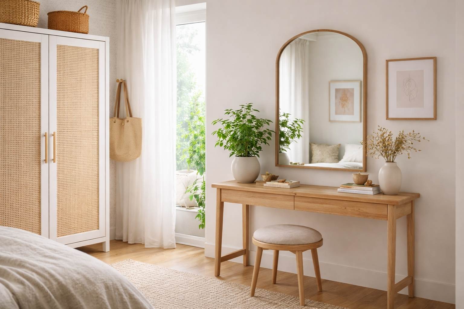 where to place mirror bedroom