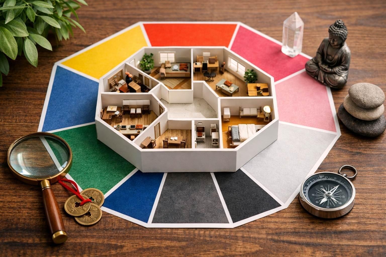 bagua map colors