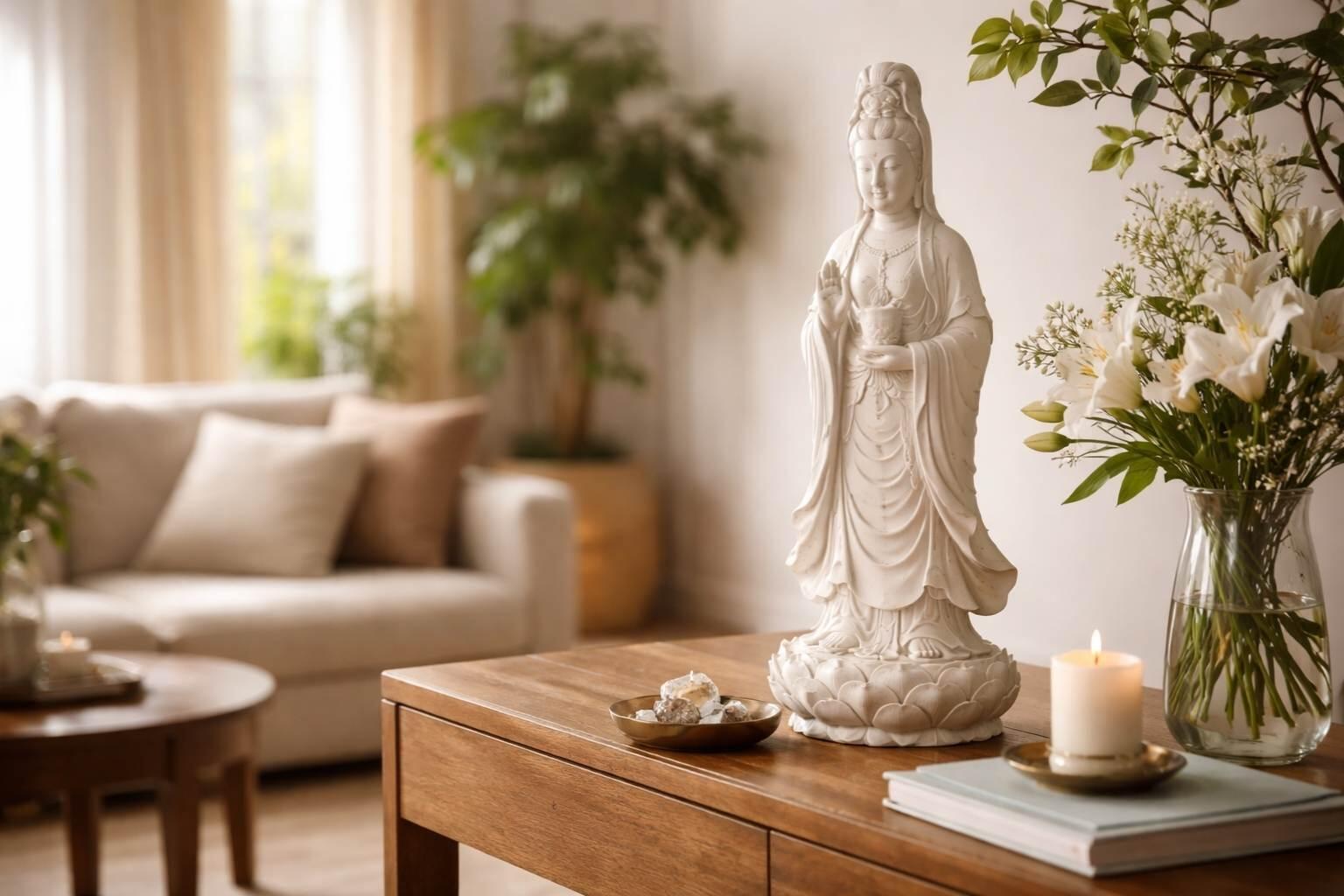best room for guan yin statue
