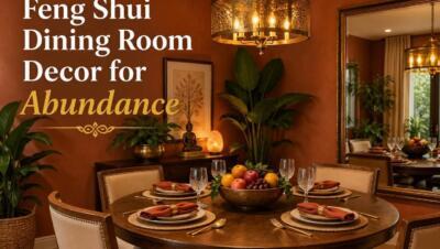 feng shui dining room decor
