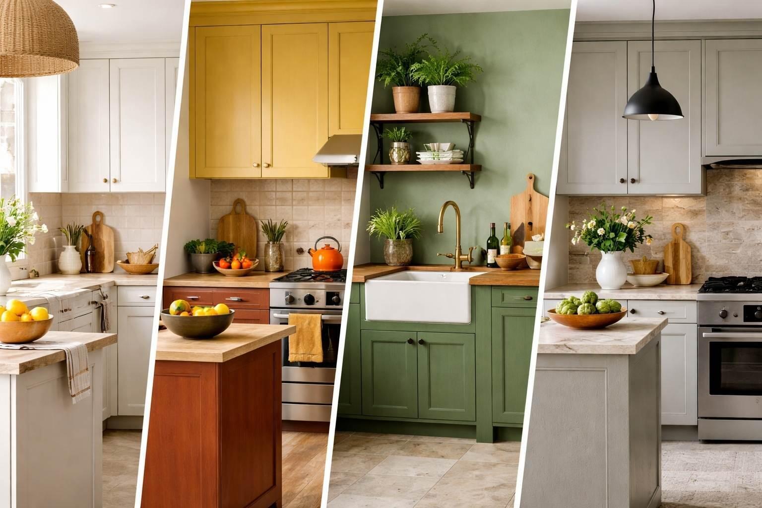 feng shui kitchen color palette