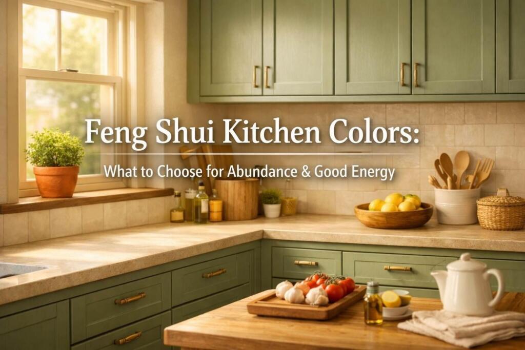 feng shui kitchen colors