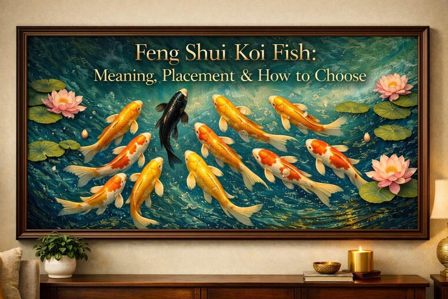 Feng Shui Koi Fish: Meaning, Placement & Art Guide