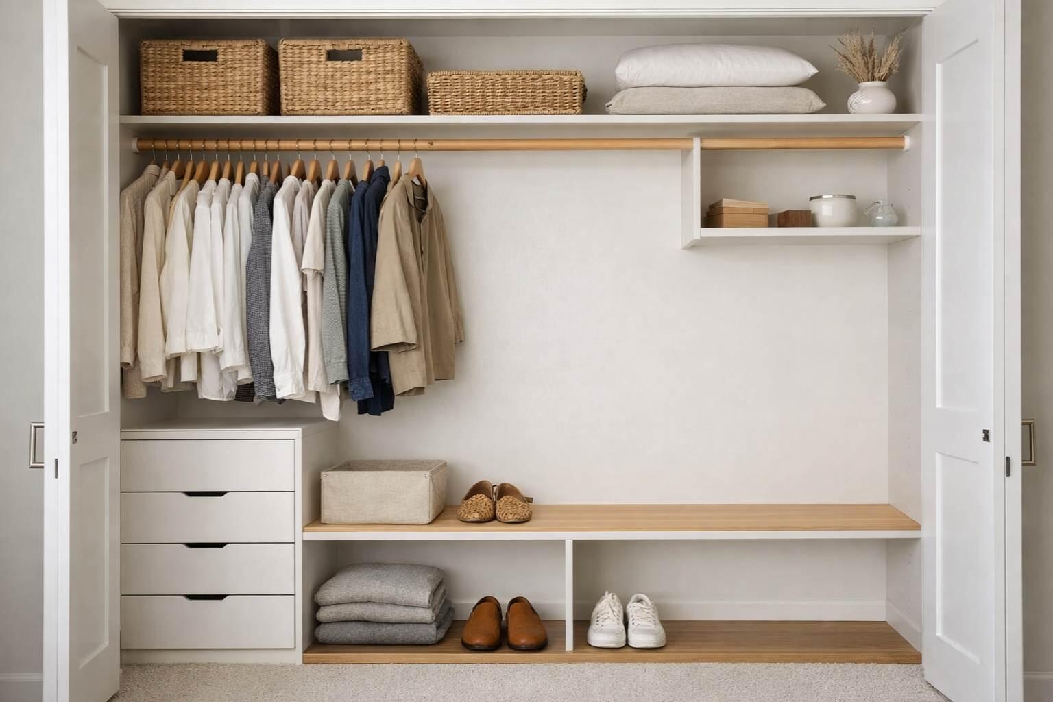feng shui wardrobe declutter