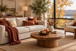 autumn feng shui living room