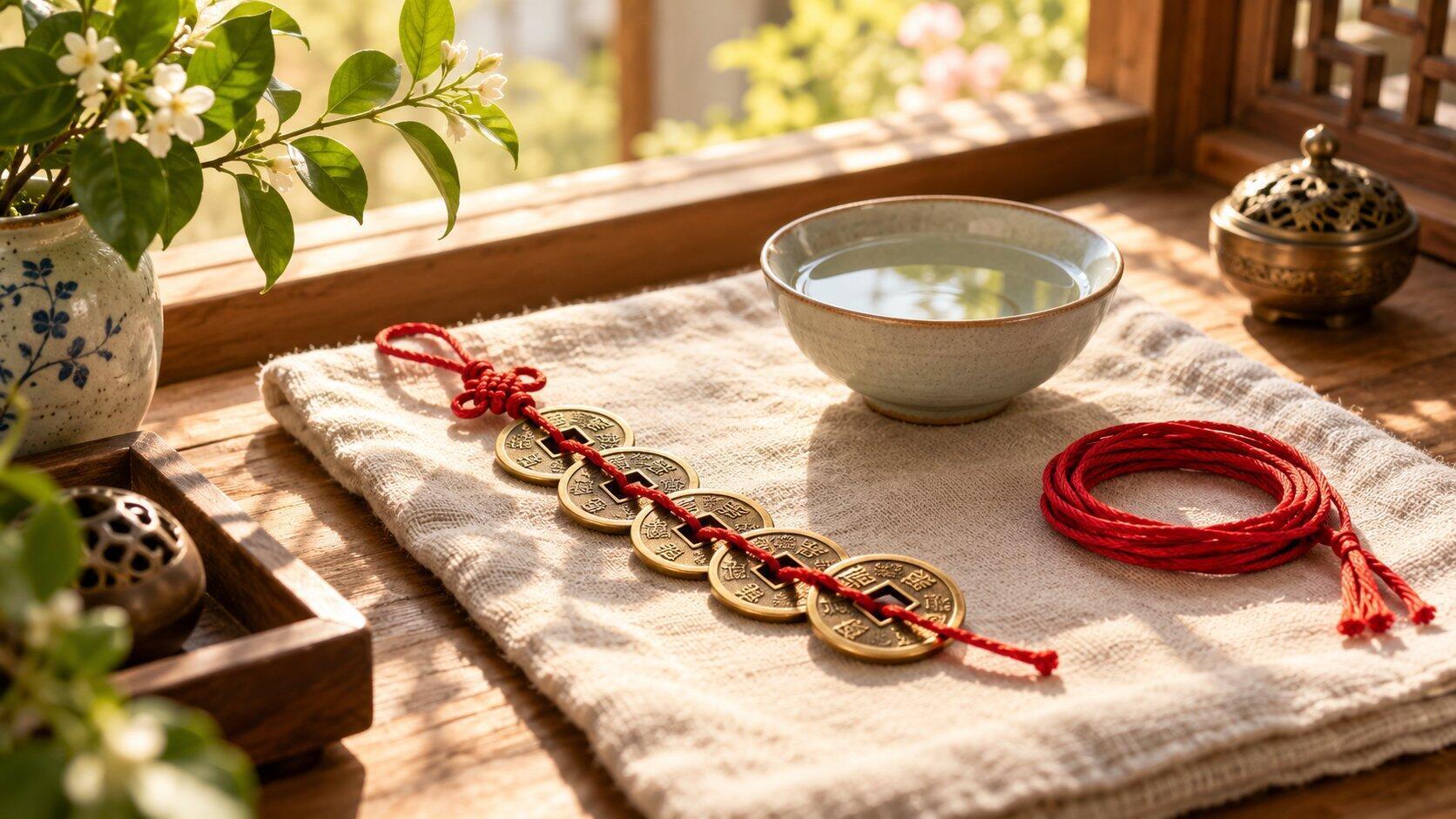 caring for feng shui coins