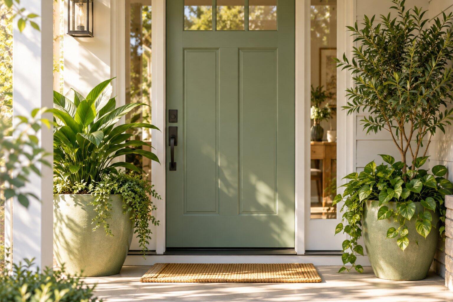 east facing front door