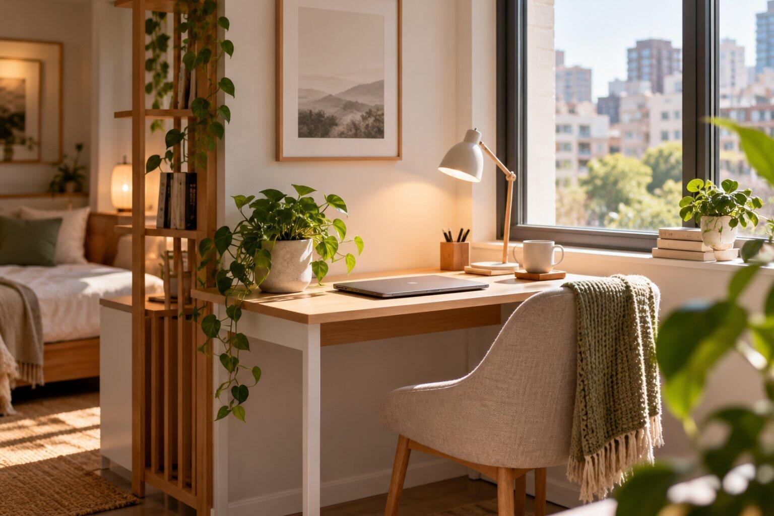studio apartment work zone